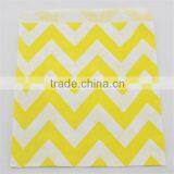 Biodegradable Chevron Party Favor Paper Bags 11 Mix Colors For Party, Food Packing thumbnail-2