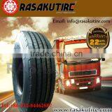 315/80R22.5 11R22.5 295/80R22.5 rib pattern rasakutire radial truck tire retread tires for light truck