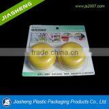 Clear Plastic Hinged Clamshell With Insert Card thumbnail-1