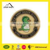 Hot Selling Custom Metal Sell Golden Coin