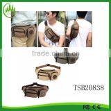 Men's Canvas Hiking Travel Belt Hip Bum Fanny Pack Waist Chest Sling Bag Sport Pouch thumbnail-1