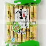 Uncle Pop snacks 150g snow egg rolls with green apple filling