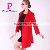 2016 New Design Spring Medium Length Women Slim Fit Wool Coat thumbnail-6