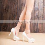 Fashion Extreme Wedding Party Platform Glass High Heel Shoes thumbnail-1