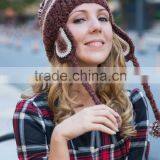 Korean Ladies Fashion Hat Dan Caesar Turtleneck Knitted Hat Baotou Warm Winter Hat thumbnail-3