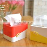 Wholesale Durable Plastic Rectangle Tissue Box cover Holder