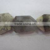 Wholesale Tumbled Flat Loosen Faceted Gemstone Ocean Jasper thumbnail-1