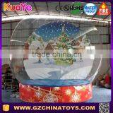 Transparent Inflatable Giant Snow Globe for Christmas Decorations thumbnail-1