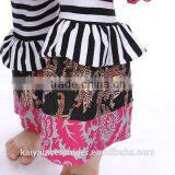 2015 Baby Girls Long Sleeve Bib Top and Stripe Pant Sets,persnickety Remake thumbnail-6