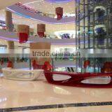 2015 Hot Sale Fiberglass Morden Moon-Shape Bench thumbnail-5