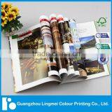 Offset Printing Type LED Lamp Catalogs Colorful Printing