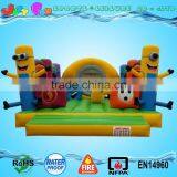 Yellow Capsule Inflatable Fun City for Kids, Inflatable Big Combo for Children