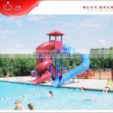 hot sell indoor pool water slide for summer kids play