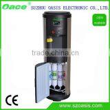 Stainless Steel Hot And Cold Water Dispenser With UF System And UV