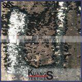 Gold Silver Sequin Fabric