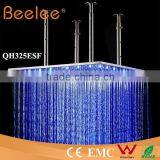 Ceiling Mounted Led Rain Shower Head Bathroom Brass Top Shower thumbnail-6