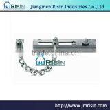 Satin Stainless Steel Door Security Chain thumbnail-1
