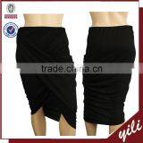 2016 A/W New Design Women Black Pleated Skirt thumbnail-1