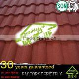 Best Selling Factory Supplier Construction Building Materials Colorful Stone Coated Metal Roofing Tile