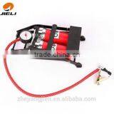 High Pressure Double Barrel With Gauge JL9206 for Car and Motor Foot Air Pump thumbnail-1