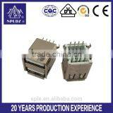 8 Pin Double Usb Connector,180 Degree thumbnail-1
