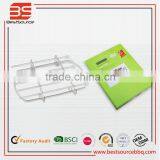 Barbecue Skewer Shish Kabob Set BBQ Kebab Rack Maker for Meat & Vegetable Portable Stainless Steel Kabab Stick for Cooking thumbnail-1