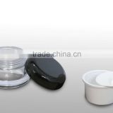 Plastic spa-used large cosmetic jar