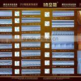 PVC MOLDING UV MARBLE CORNICE, SMOOTH HARDNESS GREEN CORROSION BEAUTIFUL