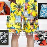 Beach Pants Fabric Printed Micro Fiber