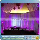 RK Elegant Freestanding System Used Pipe and Drape for Sale Wedding Pipe and Drape Fittings thumbnail-5