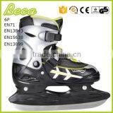 Wholesale Adjustable Boys Green Ice Hockey Skates thumbnail-1