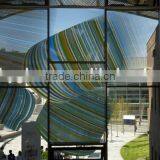 Colored Printed Glass Decorative Exterior Glass Wall Panels thumbnail-3