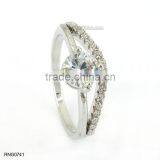 New Five-pointed Star Copper Zircon Diamond Ring For Girls thumbnail-4