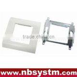 Face Plate, French Type, Suitable for 45x45mm or 2pcs 45x22.5mm Face Plate. Size:80x80mm