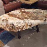 Irregular Shape Onyx Stone Table Top in Wholesale thumbnail-1