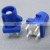 Fakra Male PCB Mount Connector Blue for GPS Telematics or Navigation