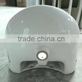 Bathroom Sanitary Ware Ceramic Wash Basin With Pedestal Single Hole Wash Basin Cheap Bathroom Basin P001 thumbnail-6