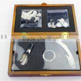 2014 New Wine Glass Set With Gold Rim Made in China thumbnail-1