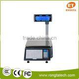 Digital 30kg Electronic Weighing Scale Label Printing
