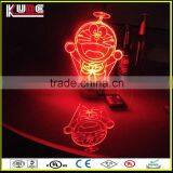 2016 Amazing Arcylic 3d Led Desks Lamp With 16 Colors Changing