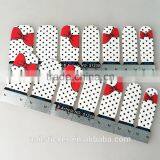Custom Hot Sale Valentine'Day Nail Sticker Cute Nail Art Decals Wedding Bow Dot Nail Wrap thumbnail-4