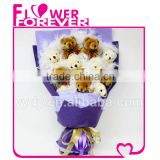 Charming plush toy bouquet christmas gift ideas