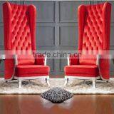 Modern wooden high back pedicure chair,hotel chair,leisure chair