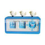 Plastic Calendar Clock