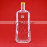 Cheapest China Glass Bottle Empty 1L Bottle Wholesale 1L Liquor Bottle
