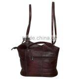 Patchwork Back Pack in Sheep Leather thumbnail-6