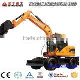 12ton Wheel Excavator Hydraulic Excavator Small Digging Machine