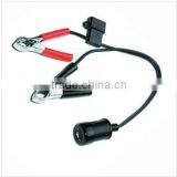 Battery Adapter Cable With Battery Clips