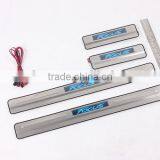 LED Door Sill Scuff Plate ABS Chrome 4 Pcs Body Kit For F-oc us 2012 Accessories thumbnail-2