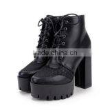 PU Women Shoes Newest Designs Higg Quality Shoes 2017 PF4420 thumbnail-4